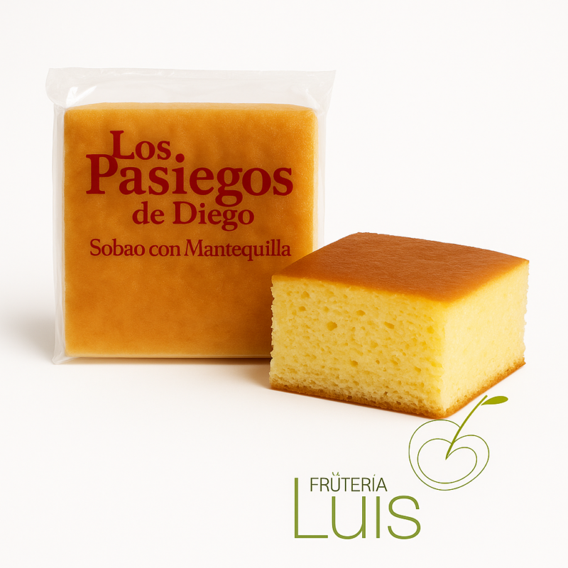 Sobao Pasiego Los Pasiegos de Diego, fresco y artesanal en La Frutería de Luis
