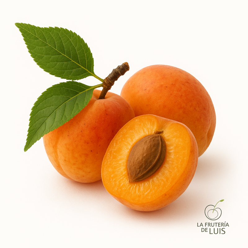 Albaricoques frescos con hueso, fruta de temporada con envío a domicilio en Madrid