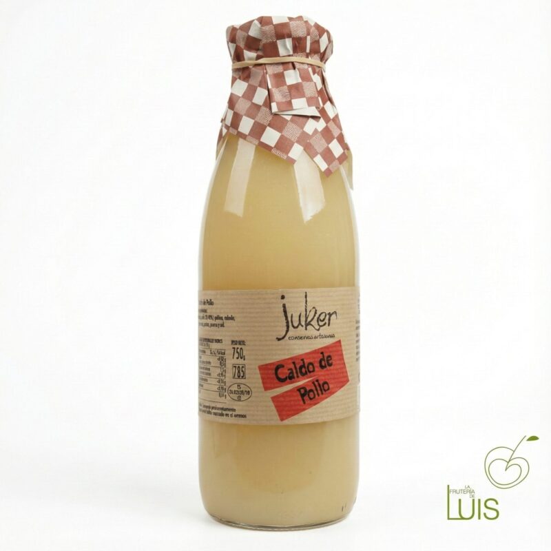 caldo de pollo natural