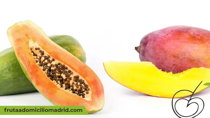 Papaya VS Mango: diferencias y propiedades, Blog La Fruteria de Luis