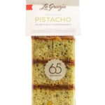 Bizcocho de pistacho artesanal gourmet, elaborado con huevos frescos y pistachos de primera calidad