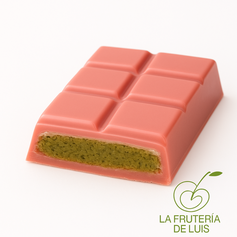 Chocolate de Dubái rosa a domicilio en Madrid – La Frutería de Luis