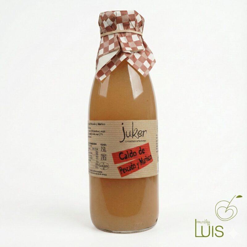 caldo de pescado y marisco