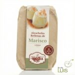 alcachofas rellenas de marisco